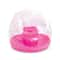 Make It Real 3C4G&#xAE; Pink Glitter Confetti Inflatable Chair